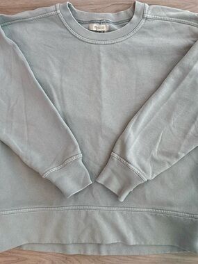 Light Blue/Green Madewell Sweatshirt
